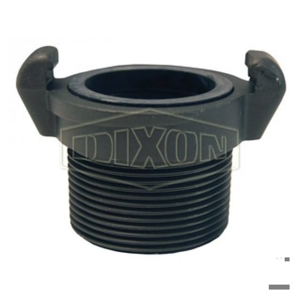 1/4 Turn Forestry Adapter, 1 in, MNPT, Aluminum, Domestic
